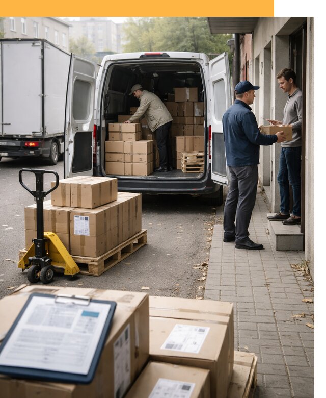 Доставка грузов от двери до двери с таможней от 45473 руб.