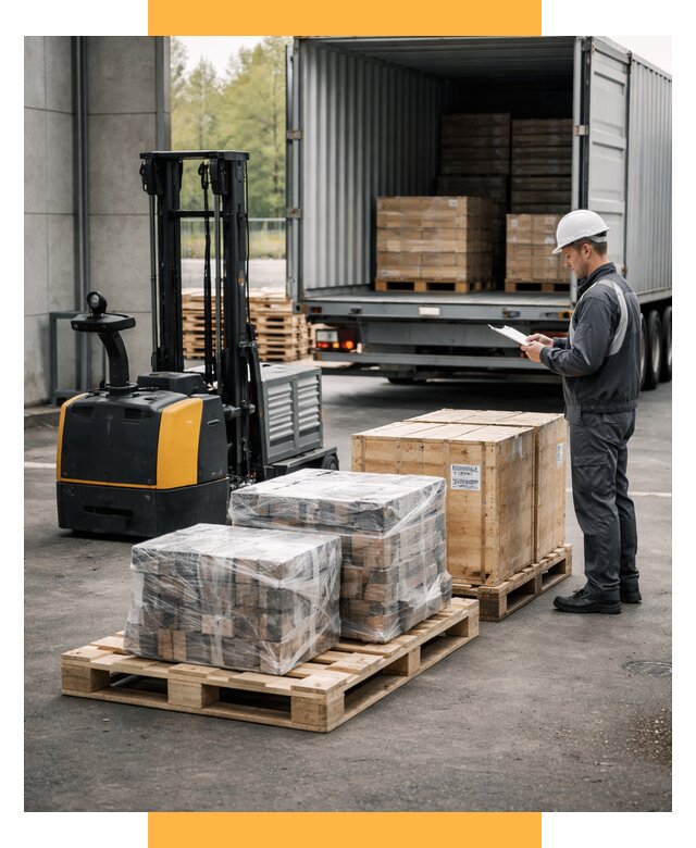 Доставка оборудования из Европы под ключ от 45473 р. | СетСервис-Мжд