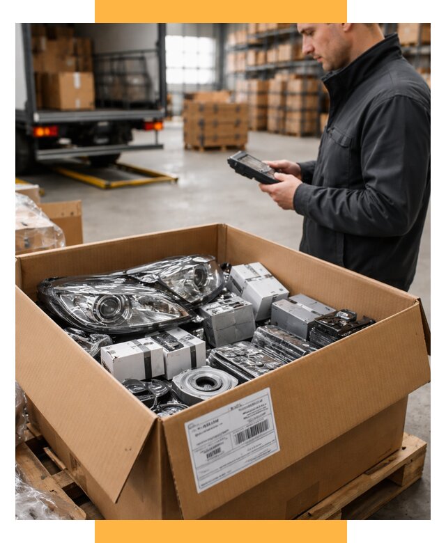 Доставка автозапчастей из Европы под ключ от 12631 р. | СетСервис-Мжд