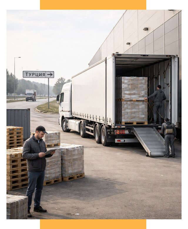 Автоперевозки и доставка фурой из Турции от 121260 р. | СетСервис-Мжд