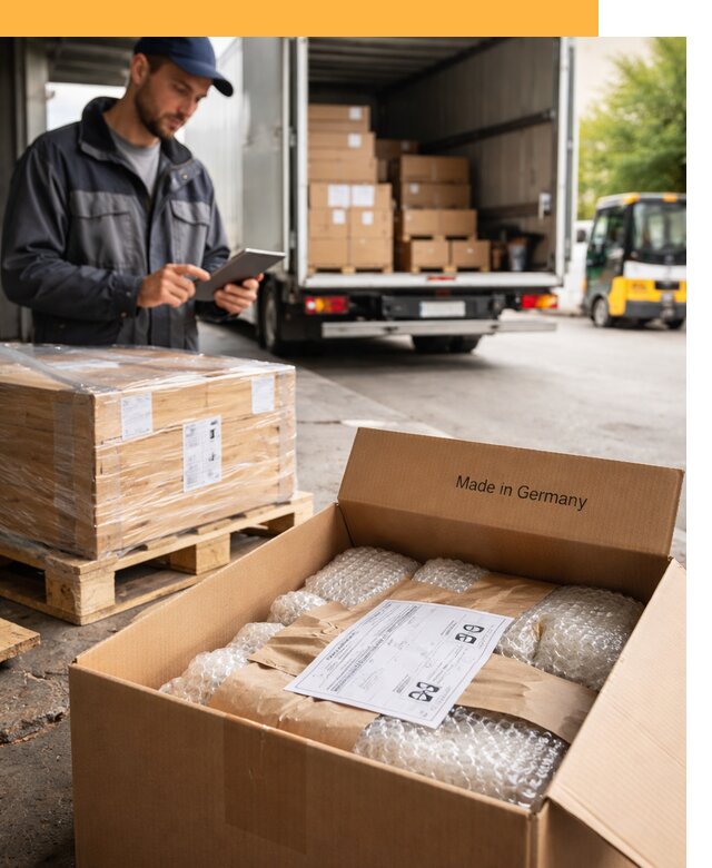 Доставка грузов из Германии от 45473 руб с таможенным оформлением