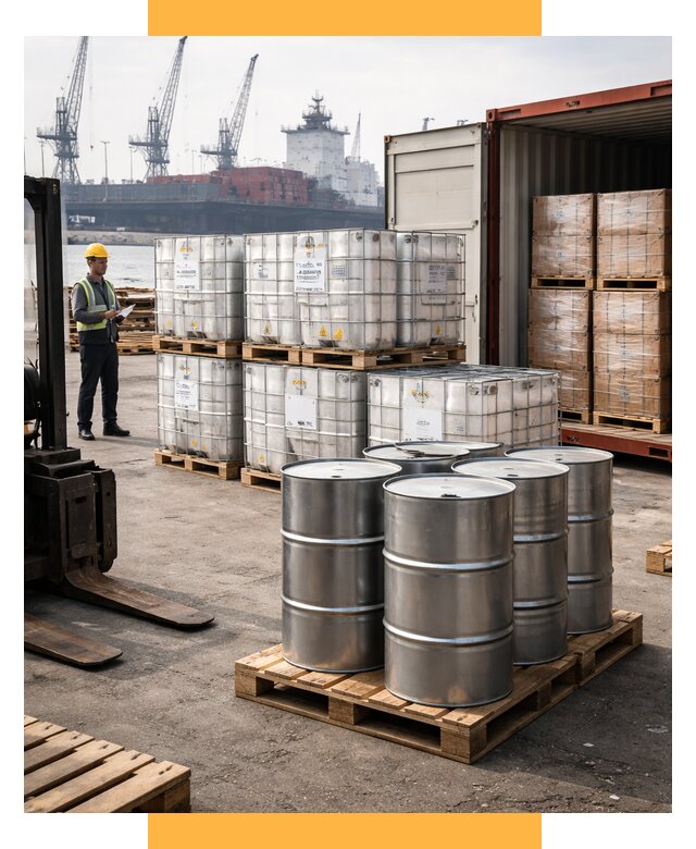 Доставка химического сырья из Индии от 252625 р. | СетСервис-Мжд