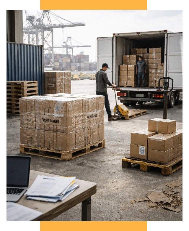 Доставка грузов из Израиля от 15158 р., логистика от СетСервис-Мжд