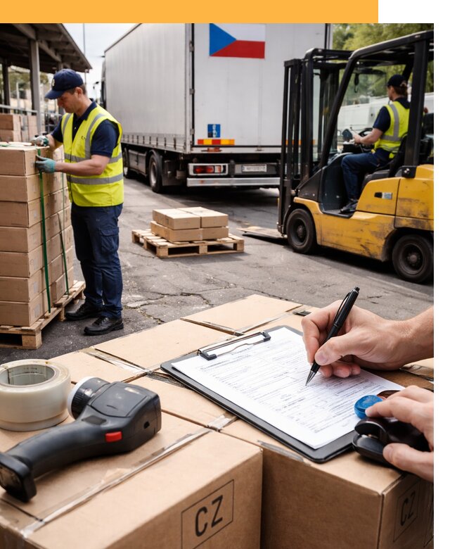 Доставка грузов в Чехию от 35368 руб, международные перевозки