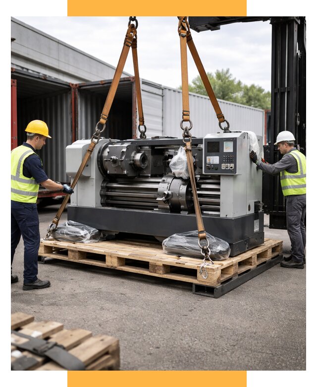 Перевозка станков и таможня от 60630 р. | СетСервис-Мжд логистика