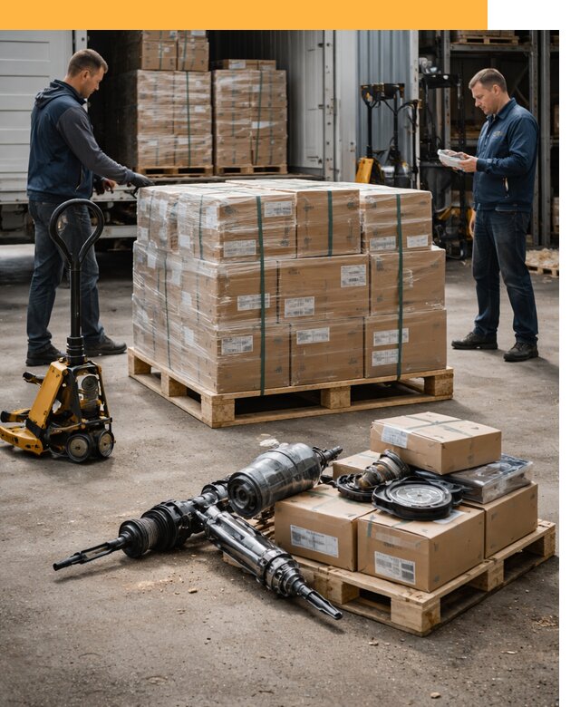 Международная перевозка автозапчастей по миру от 4547 руб