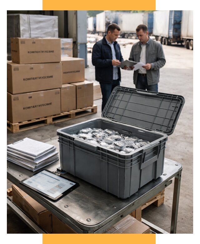 Перевозка комплектующих из Китая от 6568 р. | СетСервис-Мжд