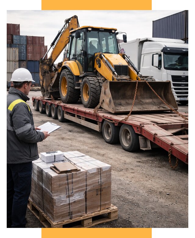 Международная перевозка спецтехники от 45473 р., СетСервис-Мжд