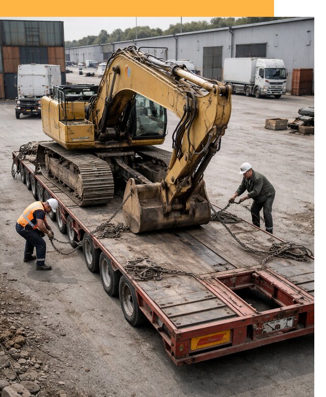 Перевозка спецтехники по России и миру от 45473 руб