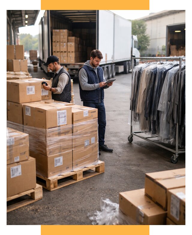 Перевозка и доставка одежды из Китая от 7579 р., СетСервис-Мжд