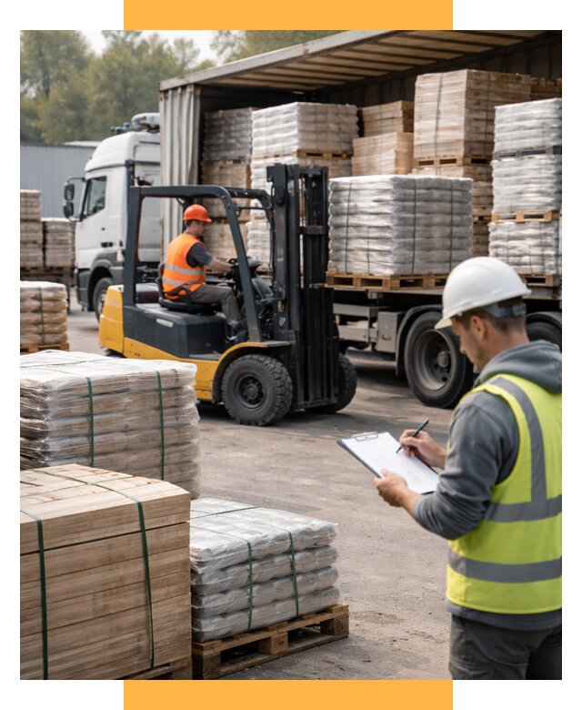 Перевозка строительных материалов от 5558 р. | СетСервис-Мжд