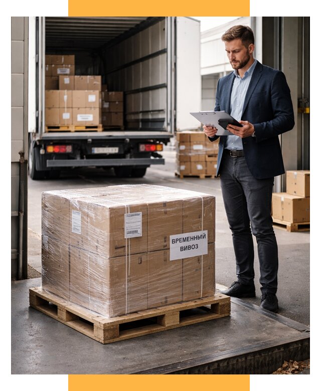 Временный вывоз товаров под ключ от 8084 р. | СетСервис-Мжд