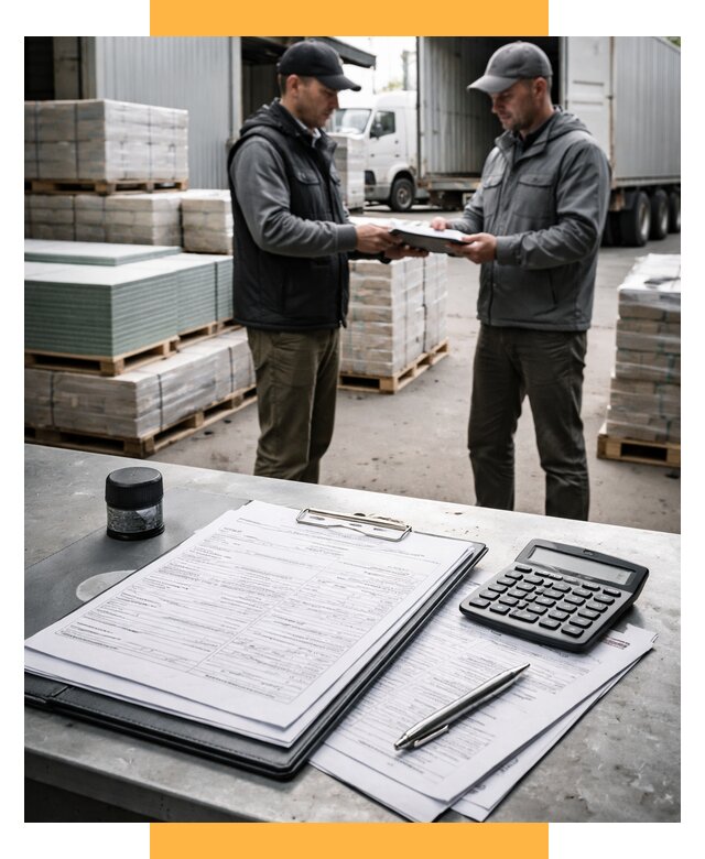 Таможенное оформление стройматериалов от 8589 р. | СетСервис-Мжд