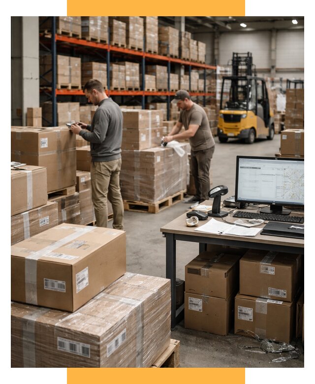 Склад консолидации в Европе от 6568 р., услуги СетСервис-Мжд